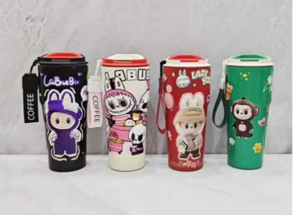 Cartoon_Printed_Coffee_Tumbler_Bottle