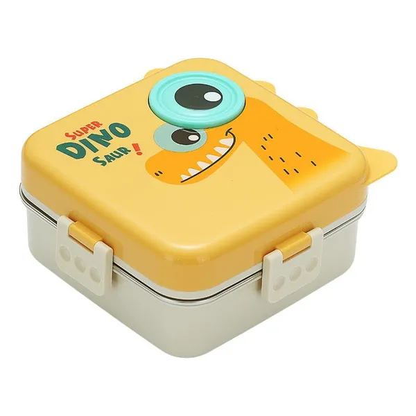 Super_Dino_Saur Themed_Insulated_Stainless_Steel_Bento_Lunch_Box