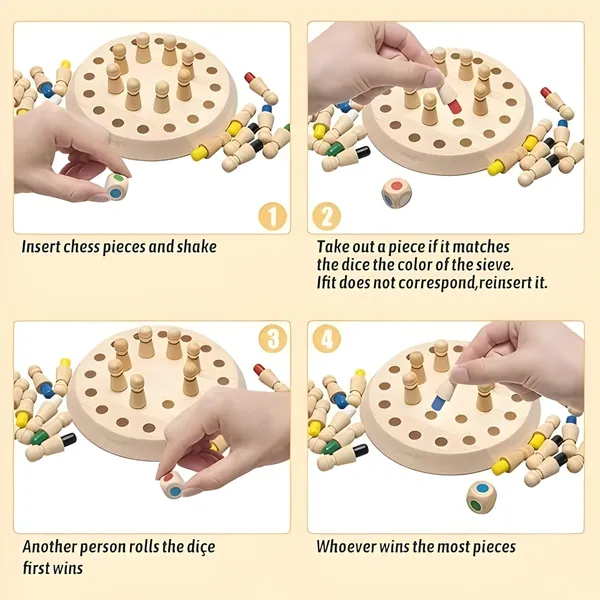 Wooden_Memory_Matchstick_Chess_Game
