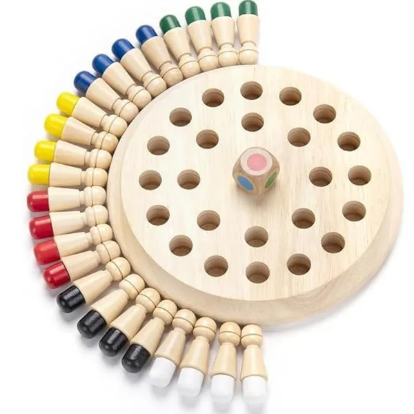 Wooden_Memory_Matchstick_Chess_Game
