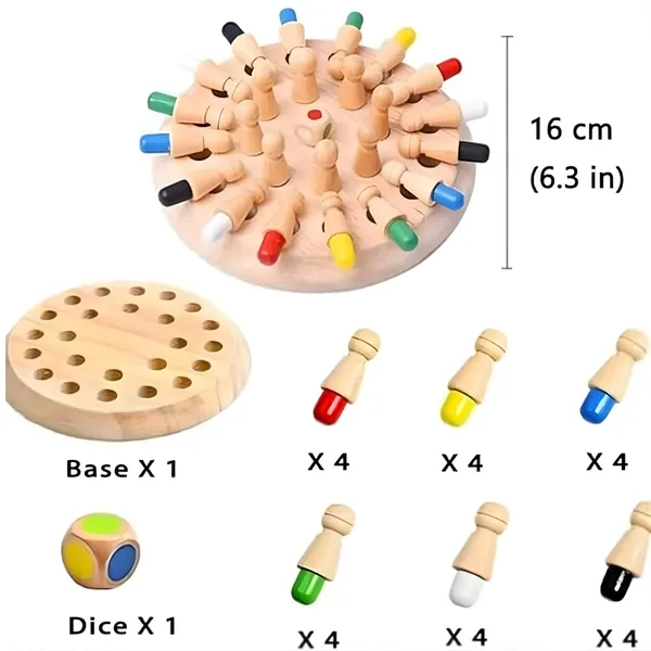 Wooden_Memory_Matchstick_Chess_Game