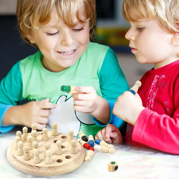 Wooden_Memory_Matchstick_Chess_Game