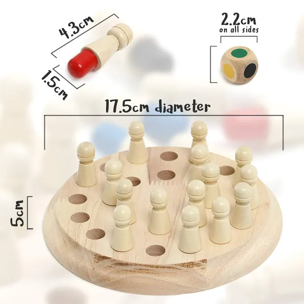Wooden_Memory_Matchstick_Chess_Game