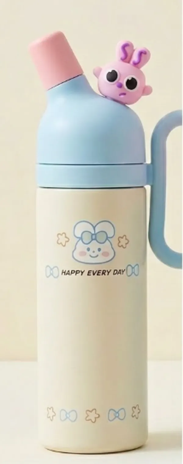 Happy_Bunny_Water_Bottle_With_Topper