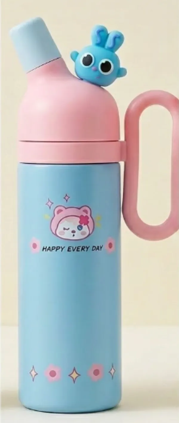 Happy_Bunny_Water_Bottle_With_Topper