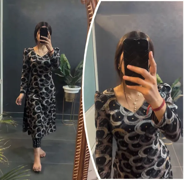 Printed_Georgette_A_Line_Kurta