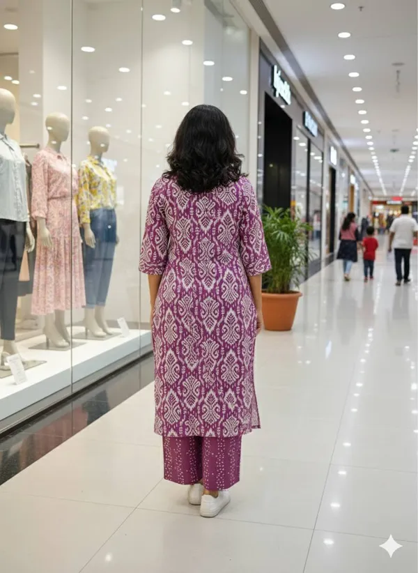 Purple_Cotton_Printed_Kurta_Set_For_Women