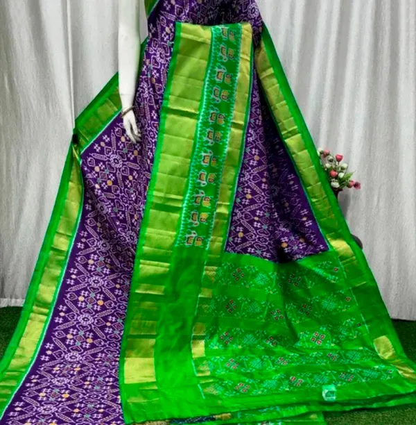 Green_And_Purple_Silk_Traditional_With_Zari_Saree_For_Women