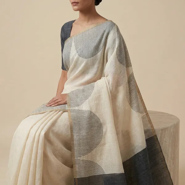 Off_White_Cotton_Premium_And_Elegant_Saree_For_Women