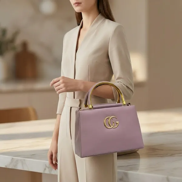 Premium_Dusty_Pink_Handbag_With_Golden_Hardware