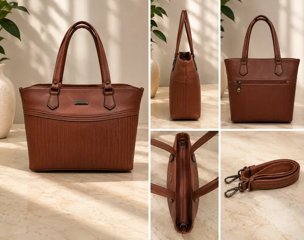 ZENTIGOINDIA_SIENA_WEAVE_TOTE_–_Cognac_Brown