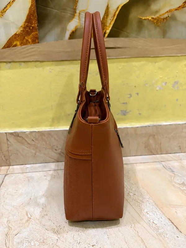 ZENTIGOINDIA_SIENA_WEAVE_TOTE_–_Cognac_Brown