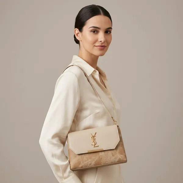 Elegant_Two_Tone_Structured_Handbag_With_Braided_Handle_And_Ysl_Inspired_Logo
