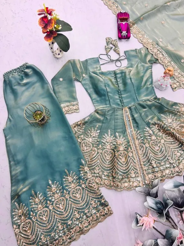 Women's_Sage_Green_Embellished_Sharara_Set_With_Dupatta