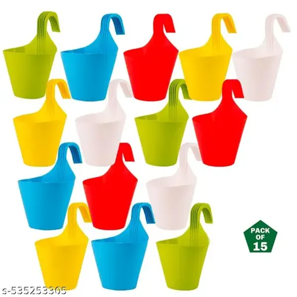 Chainlinks_Hook_Pots_6_Inch_Gamle_Heavy_Round_Railing_Pot_Gardening_Flower_Pots_Plant_Container_Set_Pack_Of_15_Pcs