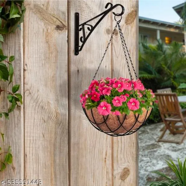 Chainlinks_Coier_Basket_Hanging_Pots_8_Inch_Gamle_Heavy_Round_Gardening_Flower_Pots_Plant_Container_Set_Pack_Of_5_Pcs