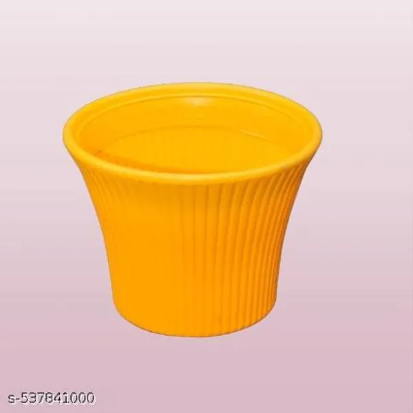 Chainlinks_Sunshine_Pot_8_Inch_Gamle_Heavy_Round_Gardening_Flower_Pots_Plant_Container_Set_Pack_Of_2_Pcs