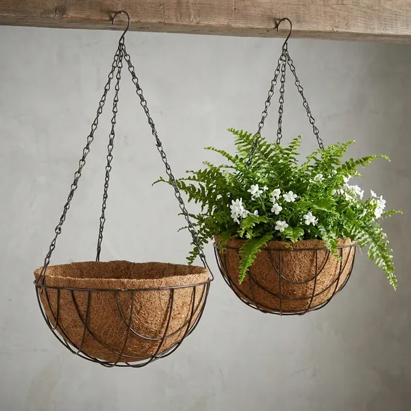 Chainlinks_Coier_Basket_Hanging_Pots_8_Inch_Gamle_Heavy_Round_Gardening_Flower_Pots_Plant_Container_Set_Pack_Of_2_Pcs