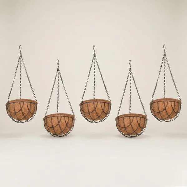 Chainlinks_Coier_Basket_Hanging_Pots_8_Inch_Gamle_Heavy_Round_Gardening_Flower_Pots_Plant_Container_Set_Pack_Of_5_Pcs