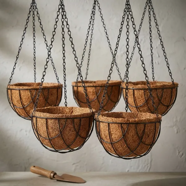 Chainlinks_Coier_Basket_Hanging_Pots_8_Inch_Gamle_Heavy_Round_Gardening_Flower_Pots_Plant_Container_Set_Pack_Of_5_Pcs