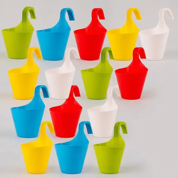 Chainlinks_Hook_Pots_6_Inch_Gamle_Heavy_Round_Railing_Pot_Gardening_Flower_Pots_Plant_Container_Set_Pack_Of_15_Pcs