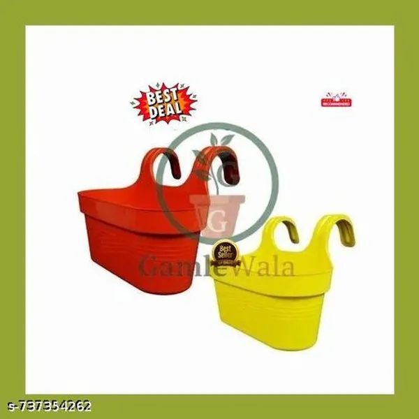 Pack_Of_2_Double_Hook_Pots_Multicolor_Hanging_Planter