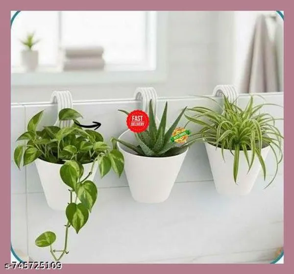 Pack_Of_3_Only_White_Color_Hanging_Pot_Balcony_Pots