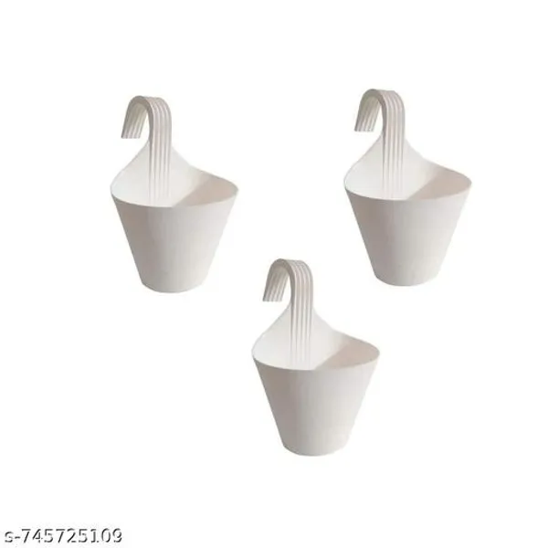 Pack_Of_3_Only_White_Color_Hanging_Pot_Balcony_Pots