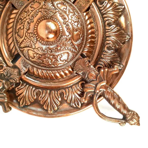 ANTIQUE_DHAL_TALWAR_WALL_HANGING_ROYAL_SET_-_18_INCH