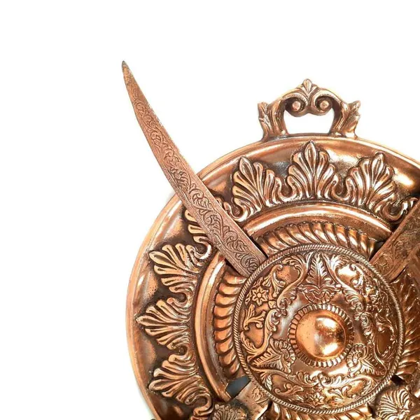 ANTIQUE_DHAL_TALWAR_WALL_HANGING_ROYAL_SET_-_18_INCH