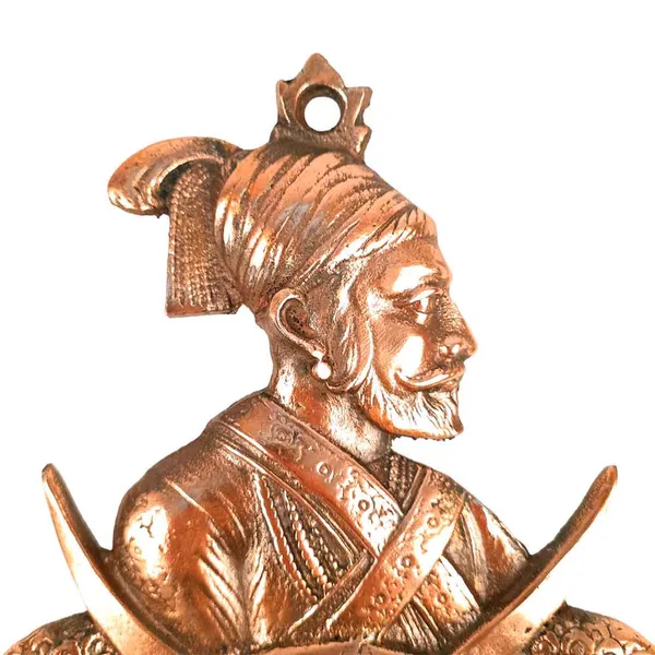 SHIVAJI_MAHARAJ_METAL_WALL_HANGING_SHOWPIECE_-_9_INCH