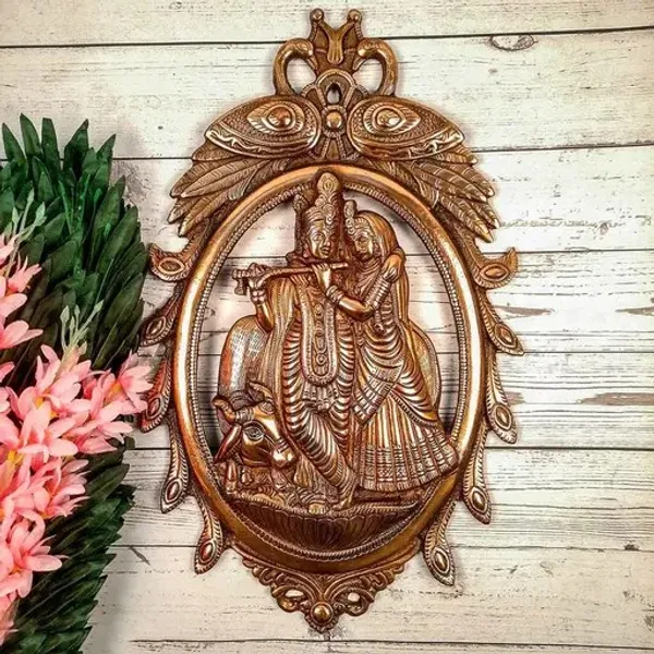 Radha_Krishna_Idol_Wall_Hanging_Art_Radhe_Krishna_Playing_Flute_With_Cow_Wall_Statue_Murti_Wedding_Gift_For_Couples_Religious_Gift_For_Home_Living_Room_Office_Puja_Entrance_Decoration_18_Inch