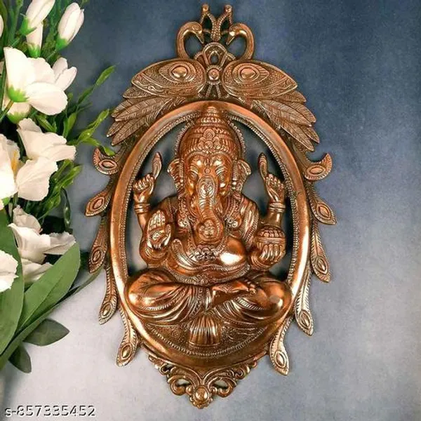 Ganesh_Wall_Hanging_With_Peacocks_For_Vastu_Entrance_18_Inch
