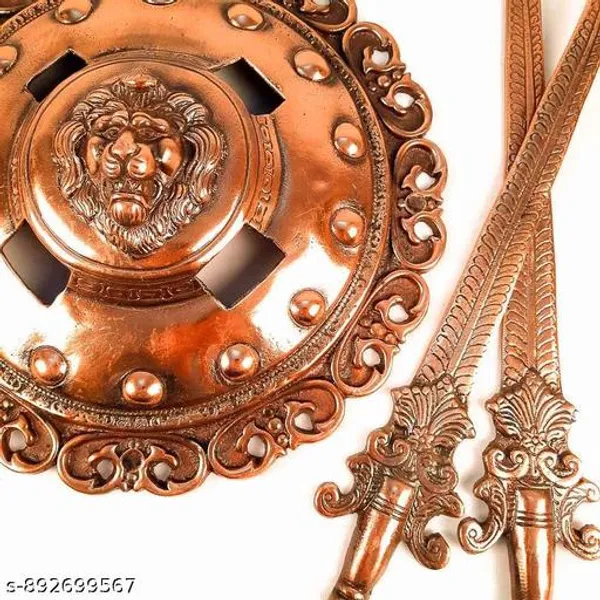 Lion_Dhal_Talwar_2_Sword_1_Shield_Wall_Hanging_Home_Decor