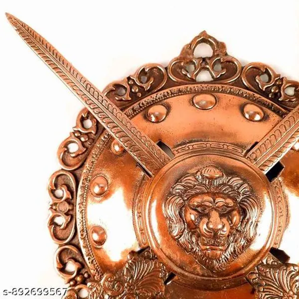 Lion_Dhal_Talwar_2_Sword_1_Shield_Wall_Hanging_Home_Decor