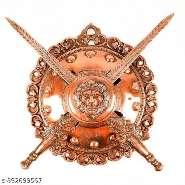 Lion_Dhal_Talwar_2_Sword_1_Shield_Wall_Hanging_Home_Decor