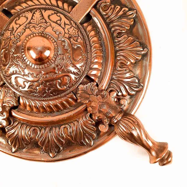 DHAL_TALWAR_WALL_HANGING_SAMURAI_SWORD_SHIELD_ANTIQUE_-_18_INCH