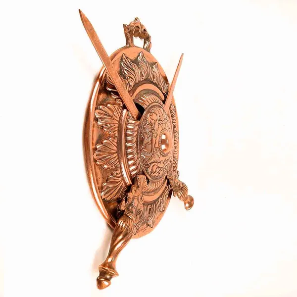 DHAL_TALWAR_WALL_HANGING_SAMURAI_SWORD_SHIELD_ANTIQUE_-_18_INCH