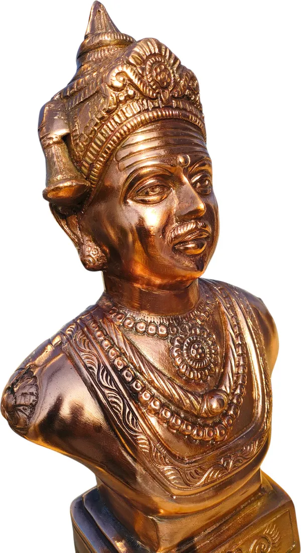 BASAVANNA_BASAV_WAIST_IDOL_COPPER_FINISHED_-_16_INCH