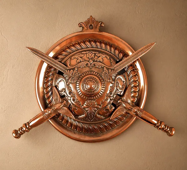 Dhal_Talwar_Wall_Hanging_Shield_Sword_12_Inch_Eagle_Printed_Swords_Which_Give_Antique_Ancient_Royal_Look