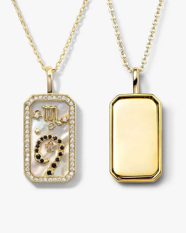 Scorpio_Zodiac_Pendant_18k_Gold_Plating_Colour_Necklace_Golden