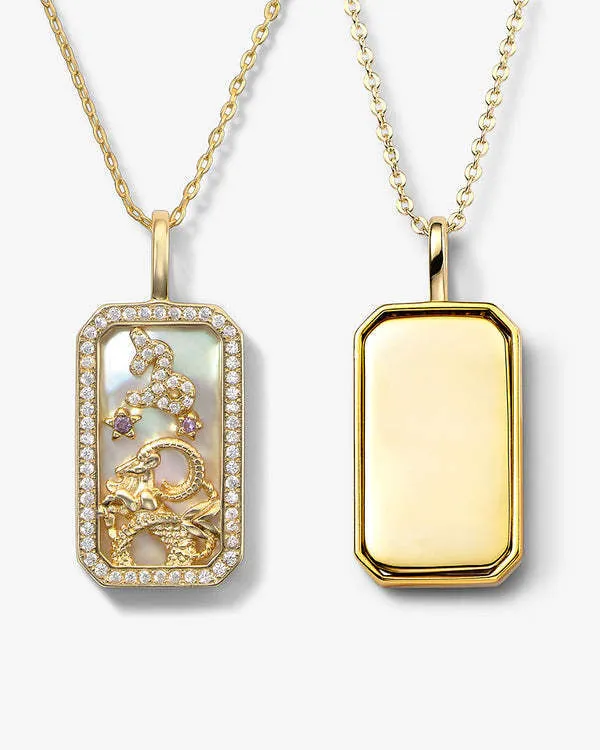 Capricorn_Zodiac_Pendant_18k_Gold_Plating_Colour_Necklace_Golden