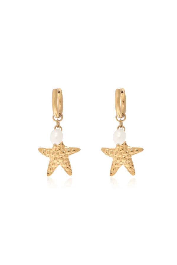 Ocean_Star_Earrings_Golden