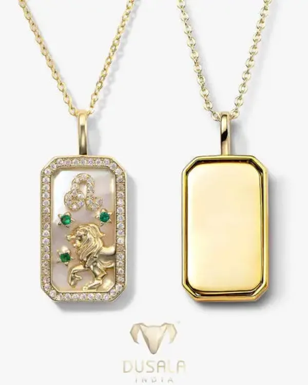 Leo_Zodiac_Pendant_18k_Gold_Plating_Colour_Necklace_Golden