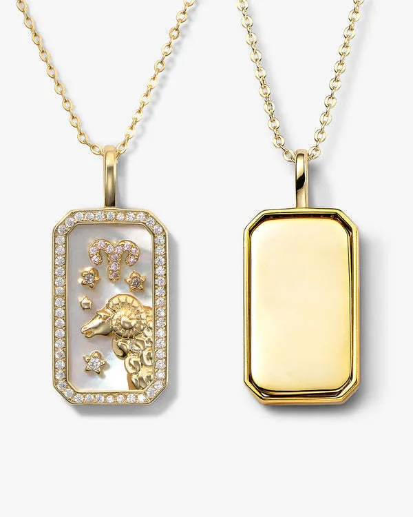 Aries_Zodiac_Pendant_18k_Gold_Plating_Colour_Necklace_Golden