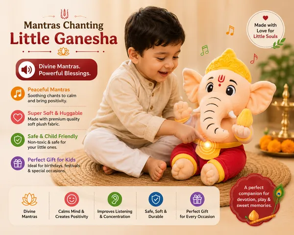 LITTLE_MUMMA_MANTRA_CHANTING_GANESHA_(SIZE-_MEDIUM_-28CM)