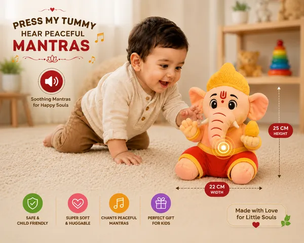 LITTLE_MUMMA_MANTRA_CHANTING_GANESHA_(SIZE-_MEDIUM_-28CM)