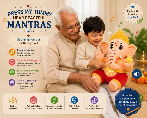 LITTLE_MUMMA_MANTRA_CHANTING_GANESHA_(SIZE-_MEDIUM_-28CM)