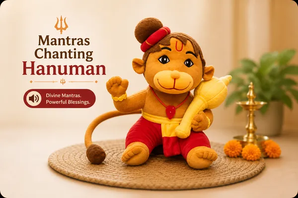 LITTLE_MUMMA_MANTRA_CHANTING_HANUMAN_(SIZE_-MEDIUM_28CM)