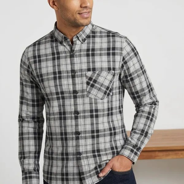 Men's_Casual_Check_Shirt_Full_Sleeve_Button_Down_Collar_Shirt